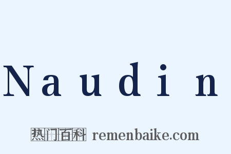 Naudin是什么意思的图片